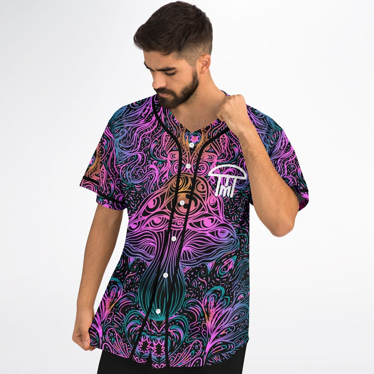 Ali mushrooms Baseball Jersey