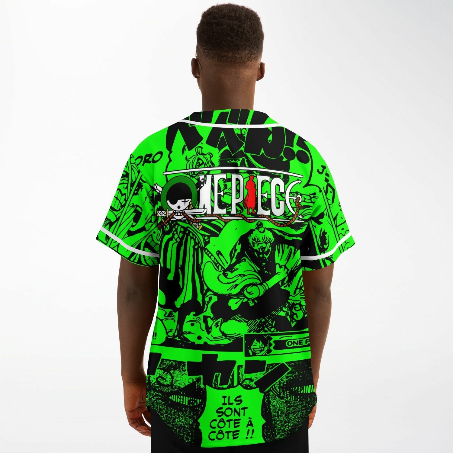 Zoro one piece baseball jersey