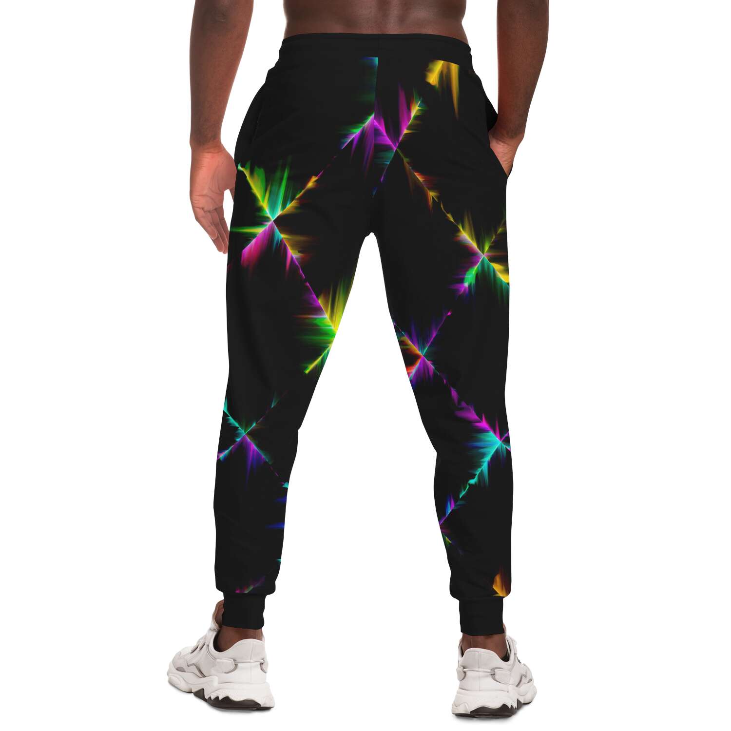 Neon light jogger