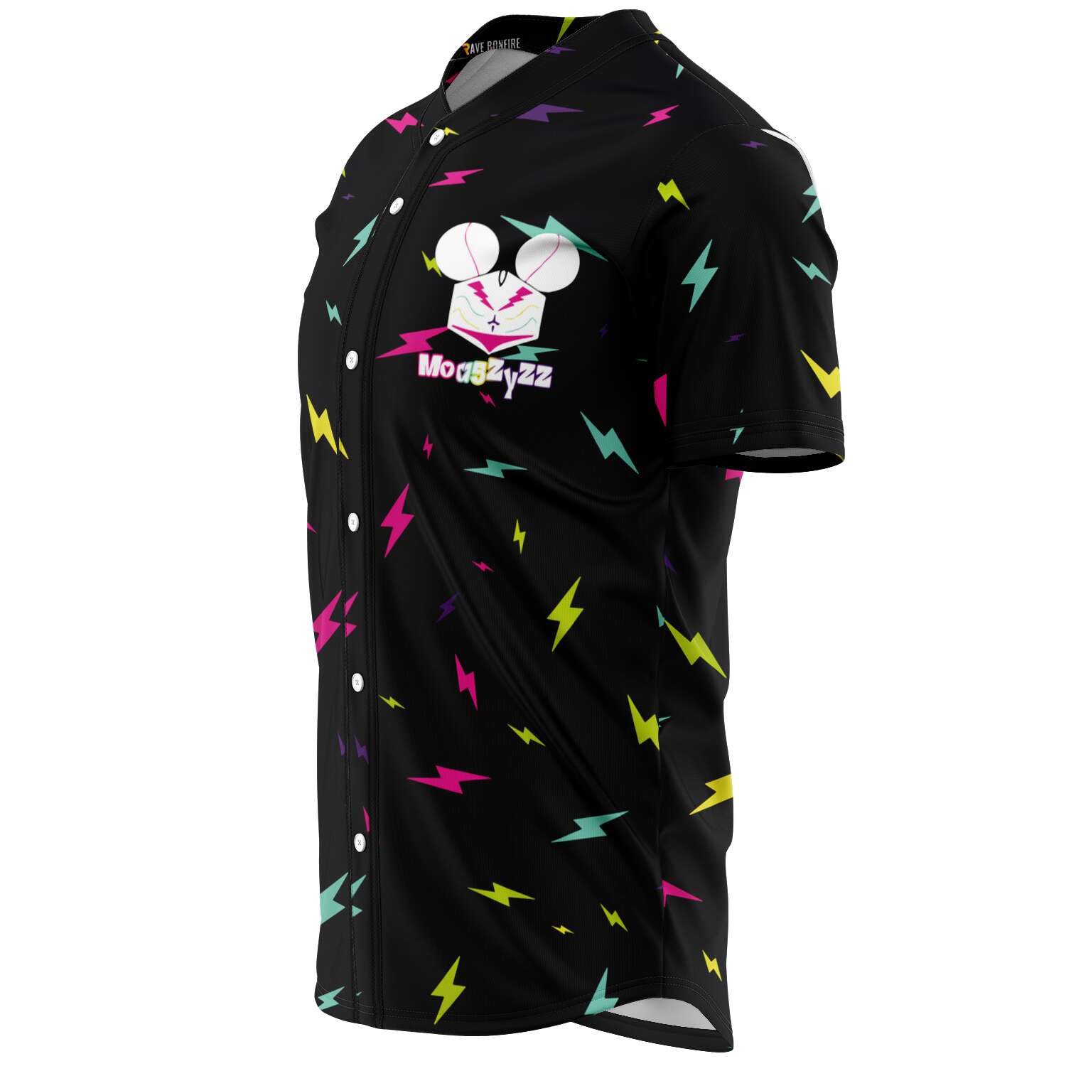 Black Mou5ZyZZ baseball jersey