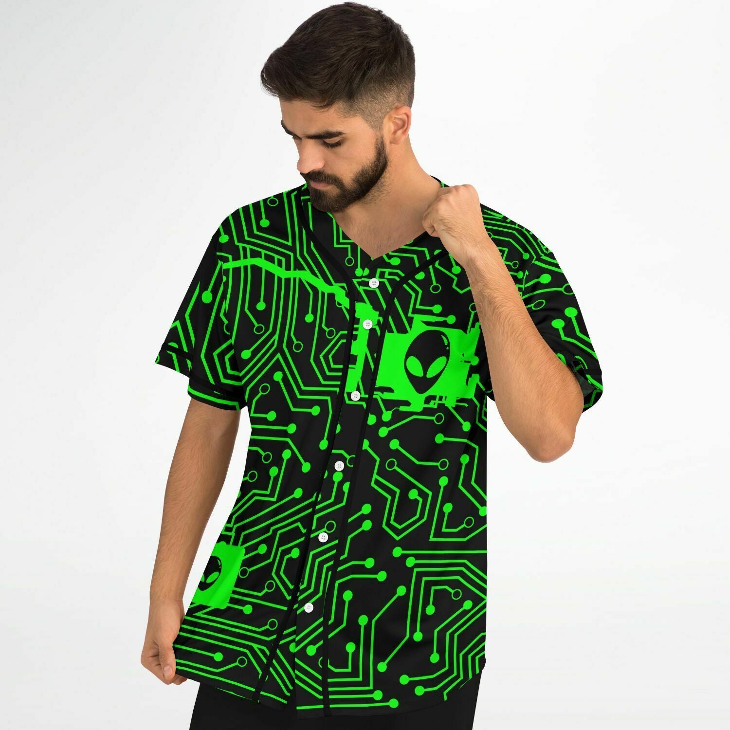 Alienator baseball jersey