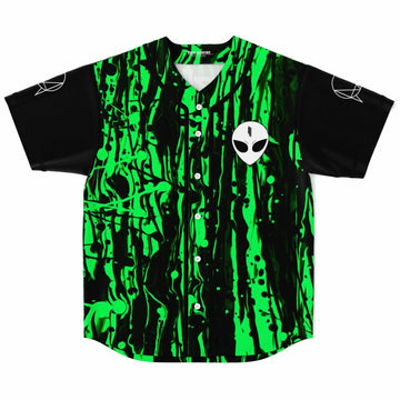 Skrillex Green Baseball jersey