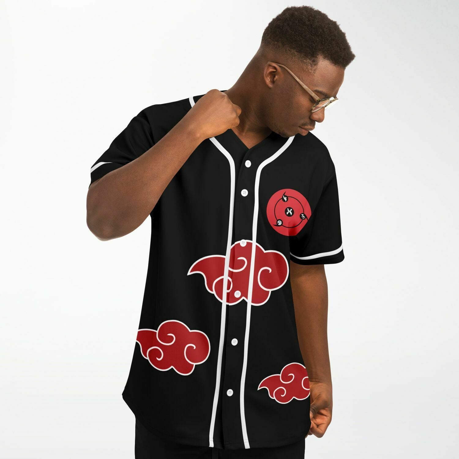 Sharingan naruto baseball jersey
