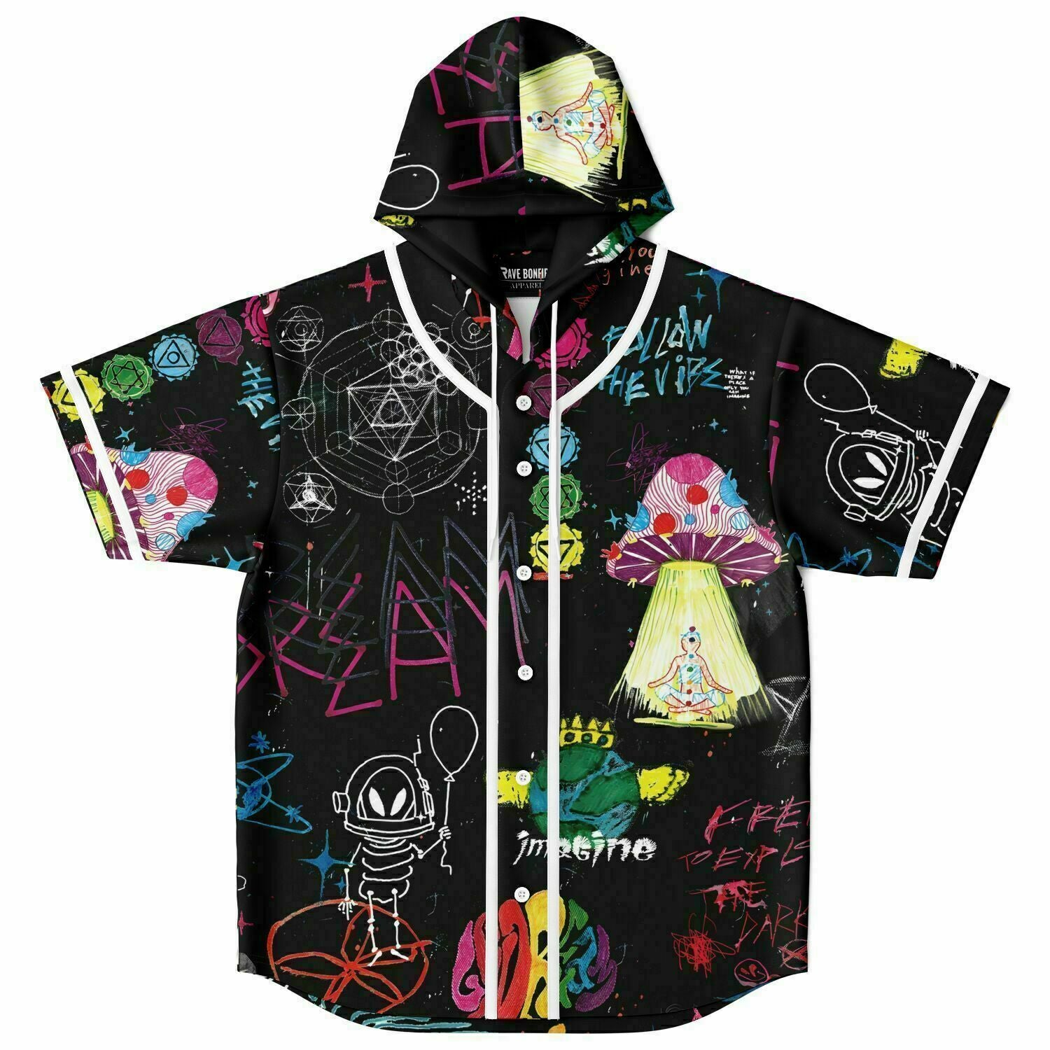 Peace love and wubz custom baseball jersey
