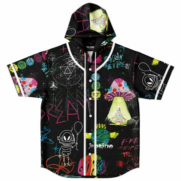 Peace love and wubz custom baseball jersey