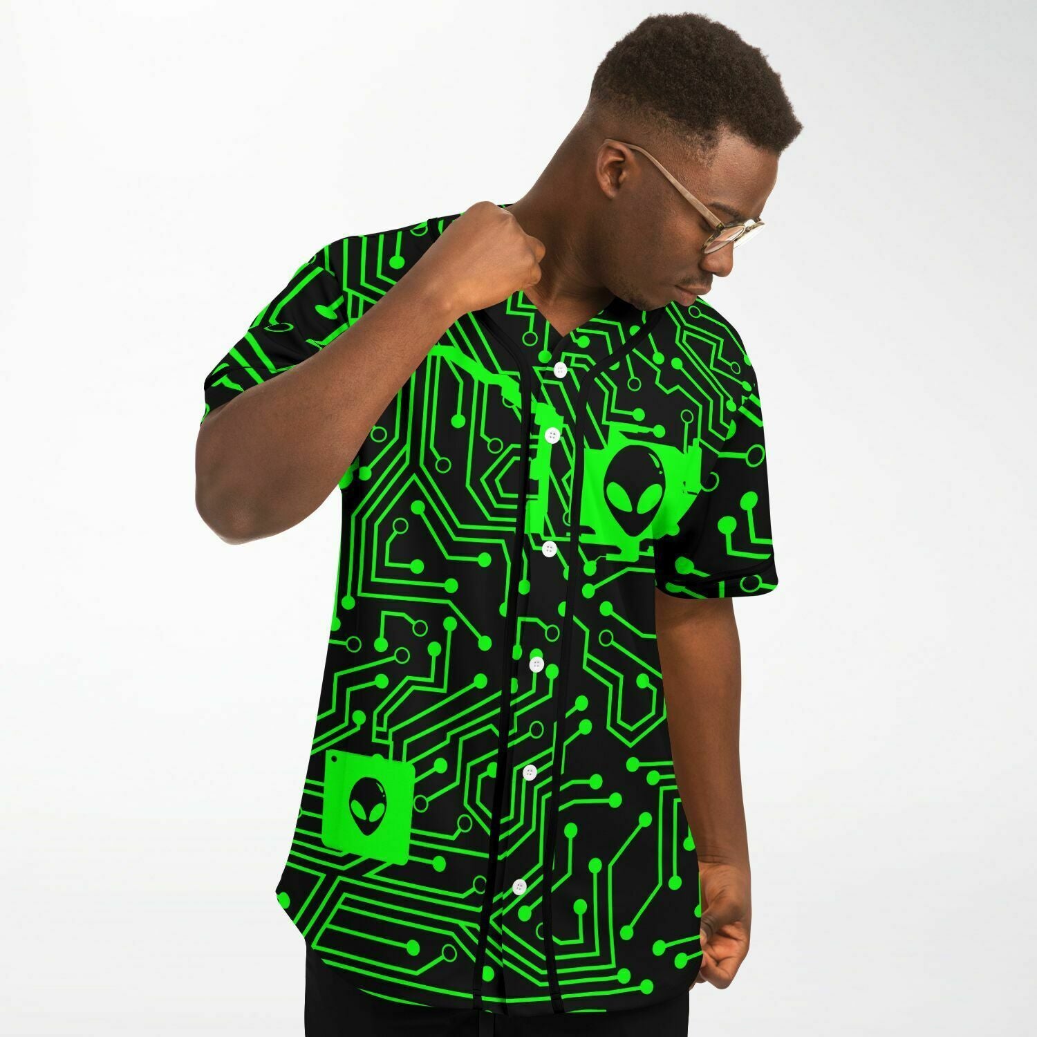 Alienator baseball jersey