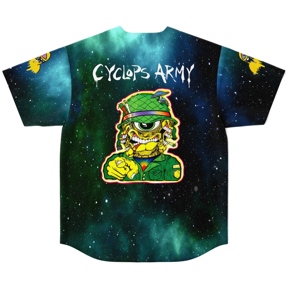 Cyclops army baseball jersey