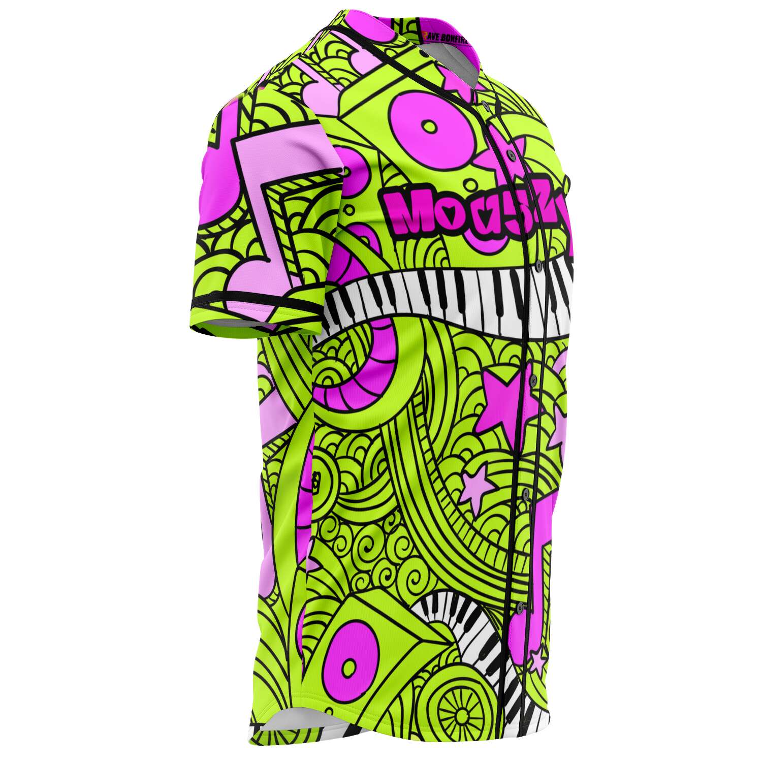 Green Mou5ZyZZ baseball jersey