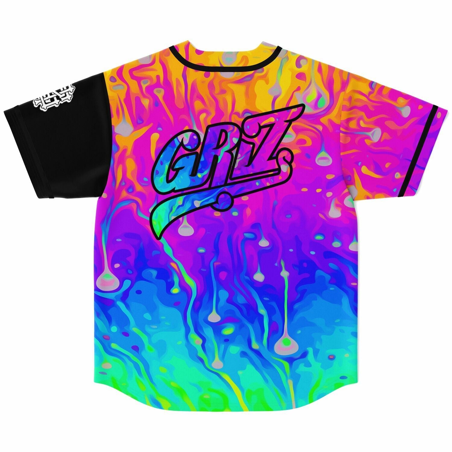 griz rainbow brain custom jersey V2