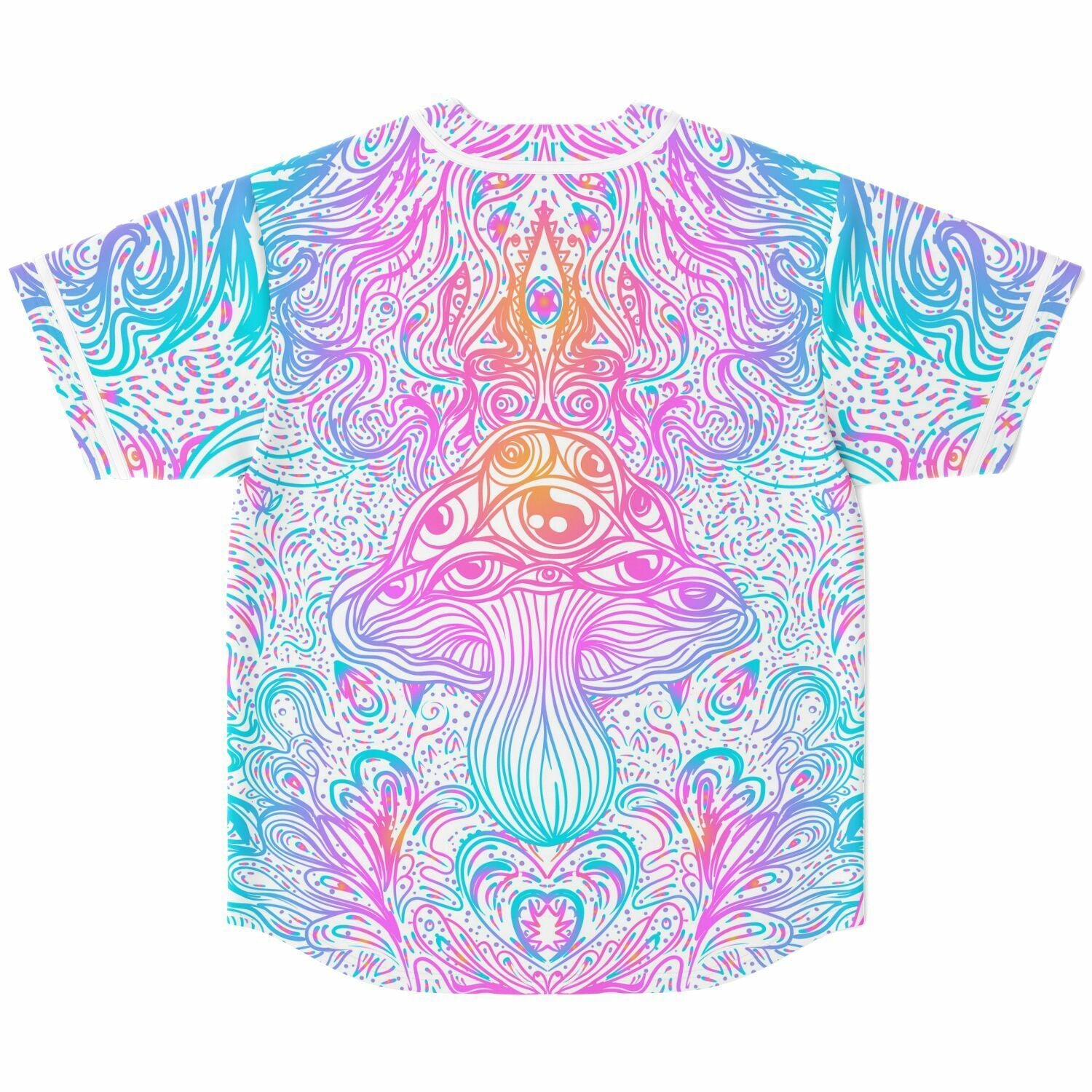 Active mushroom baseball jersey