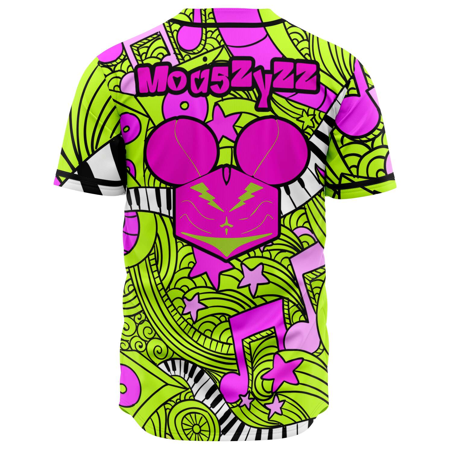 Green Mou5ZyZZ baseball jersey