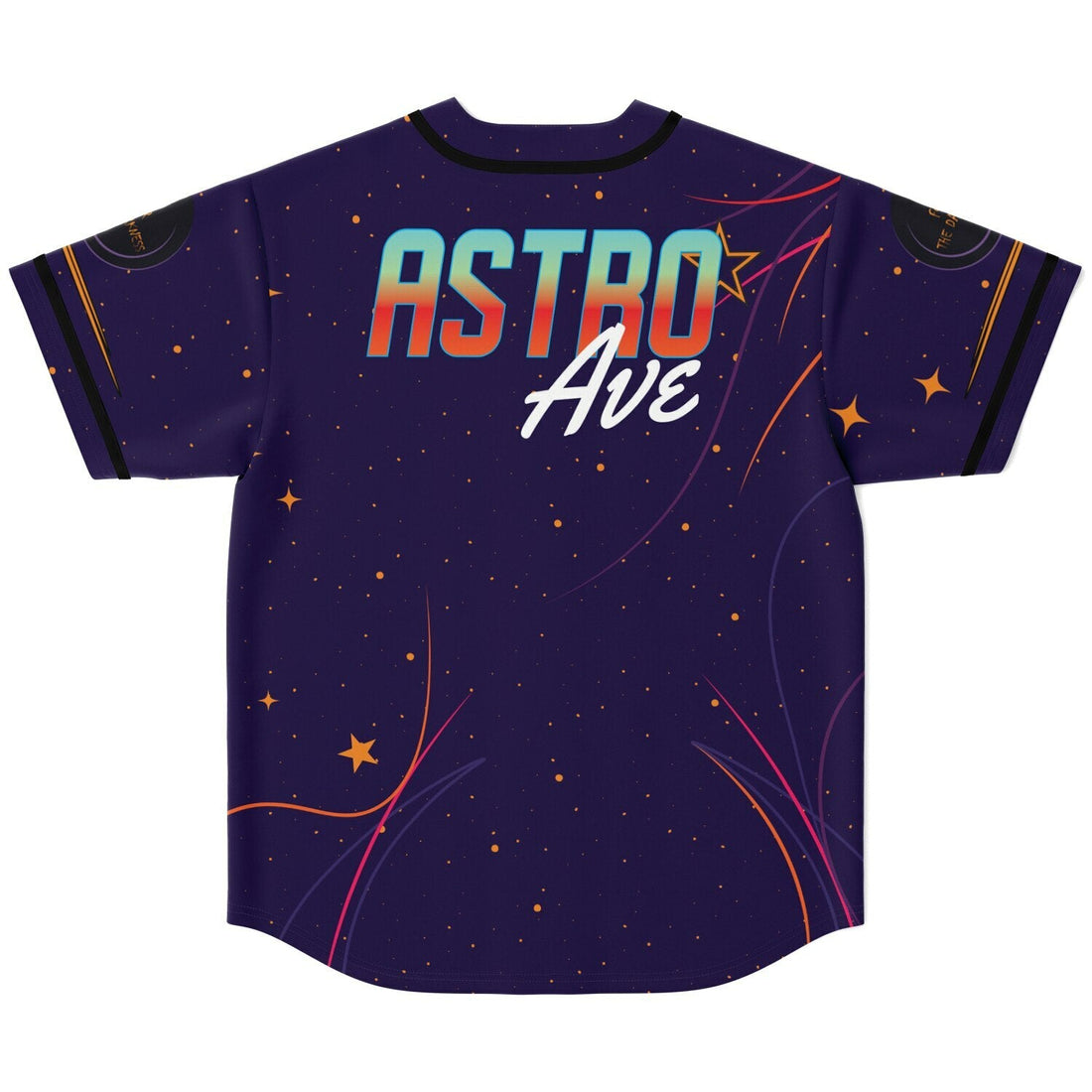 Astro ave custom Baseball Jersey V2