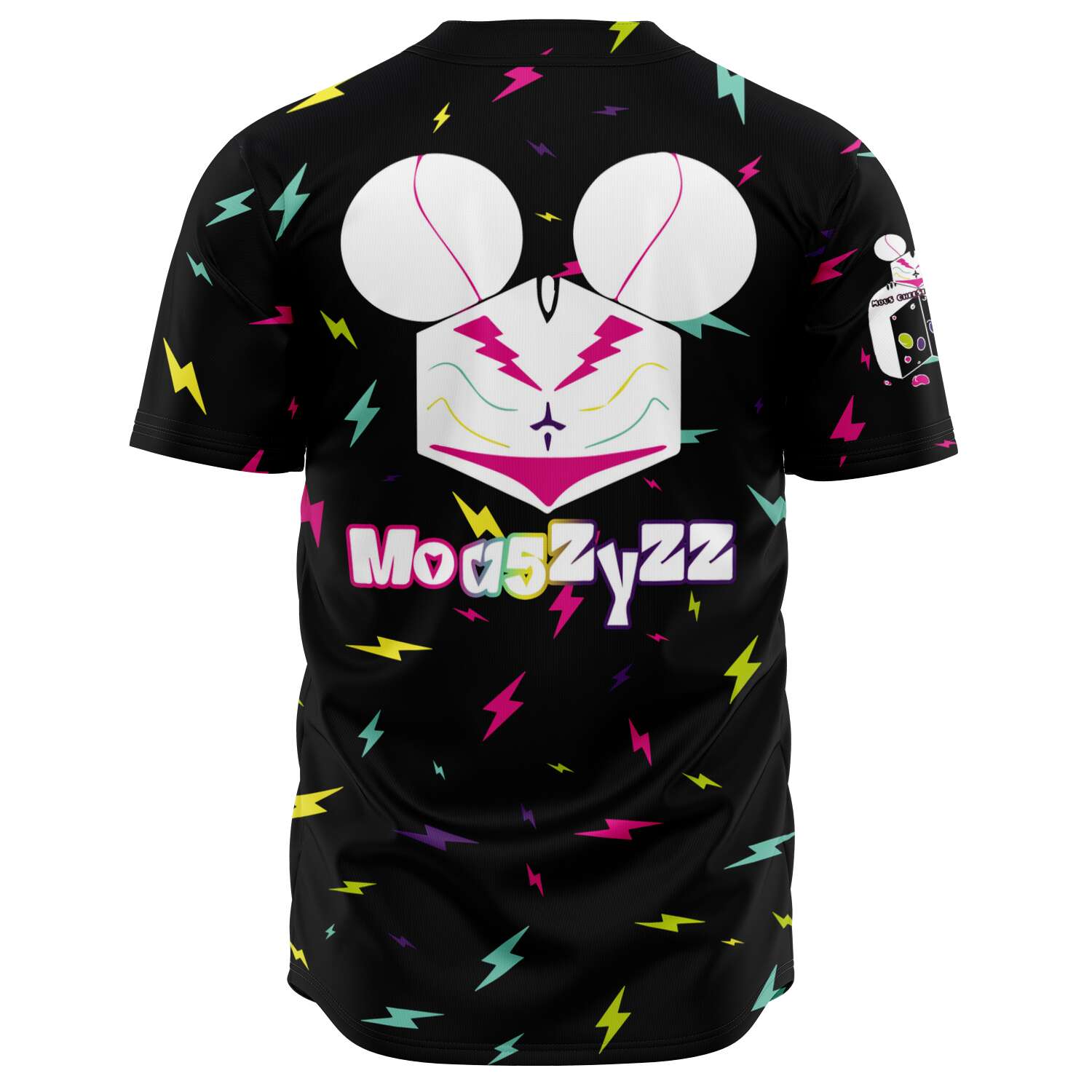 Black Mou5ZyZZ baseball jersey