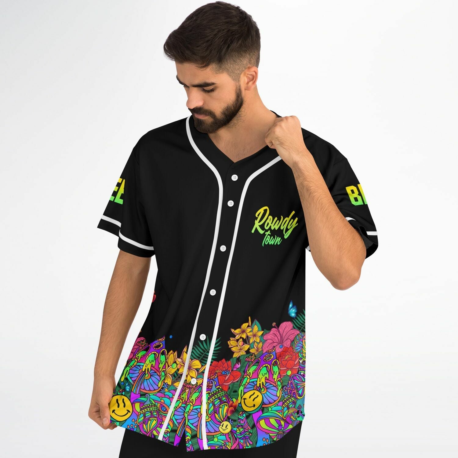 Rowdy Town Baseball Jersey V1