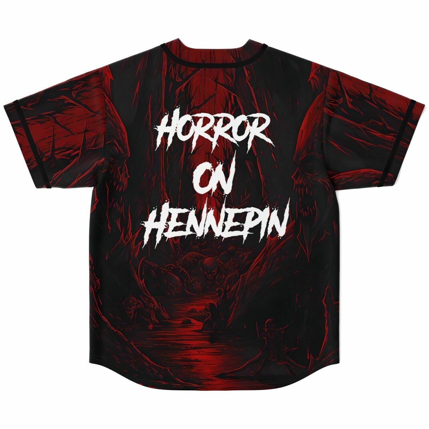 Horror on Hennepin Baseball Jersey