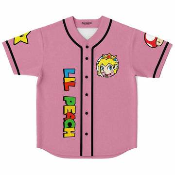 Princess Peachy Baseball Jersey V2