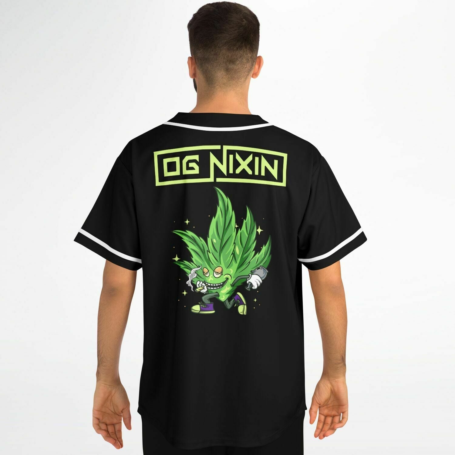 Manny custom rave Baseball Jersey V1