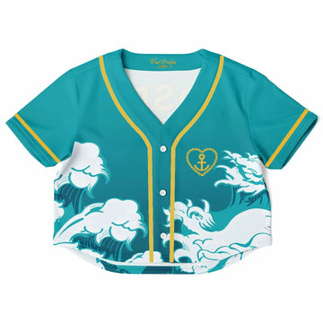 Amanda custom cropped Baseball Jersey