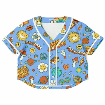 Cosmic Vision Cropped Baseball Jersey