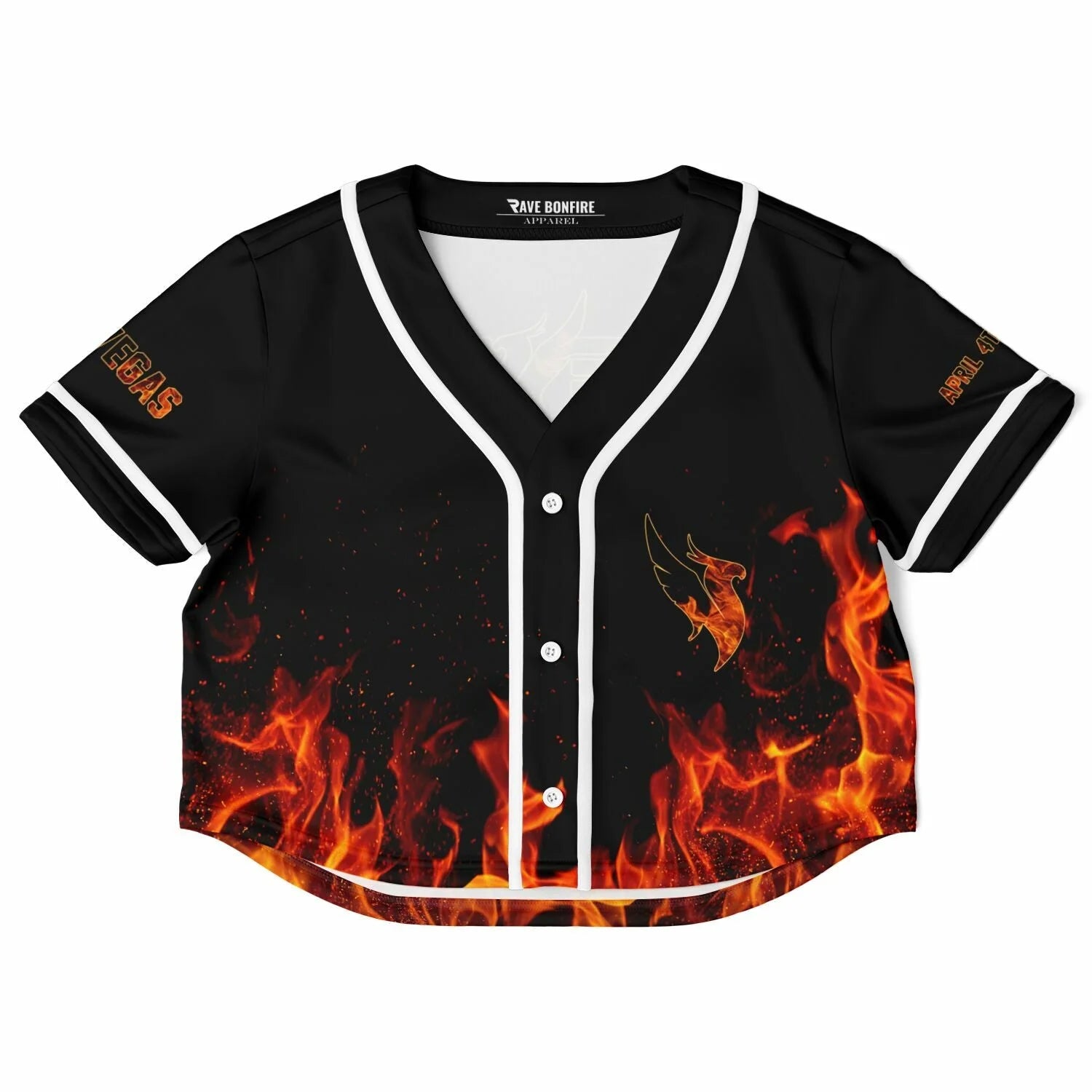 Megan custom Cropped Baseball Jersey V3