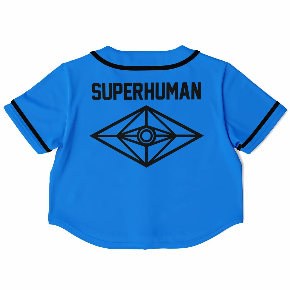 Justine custom Cropped Baseball Jersey