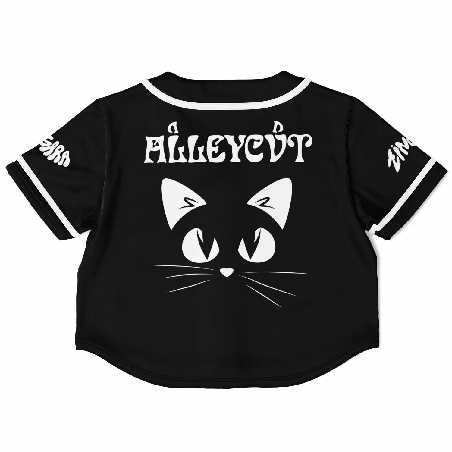 Karena custom Cropped Baseball Jersey