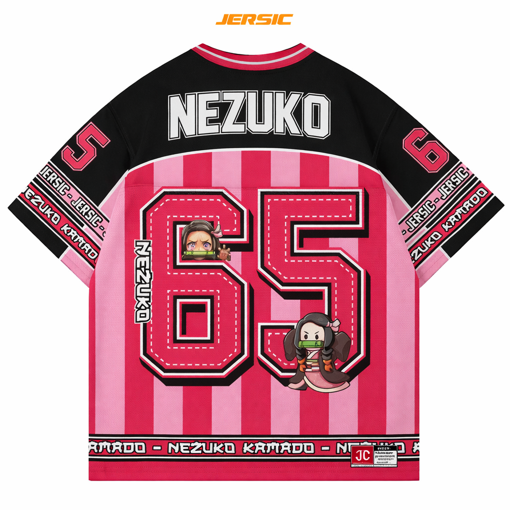 Nezuko Kamado Edition Over Sized Mesh Jersey