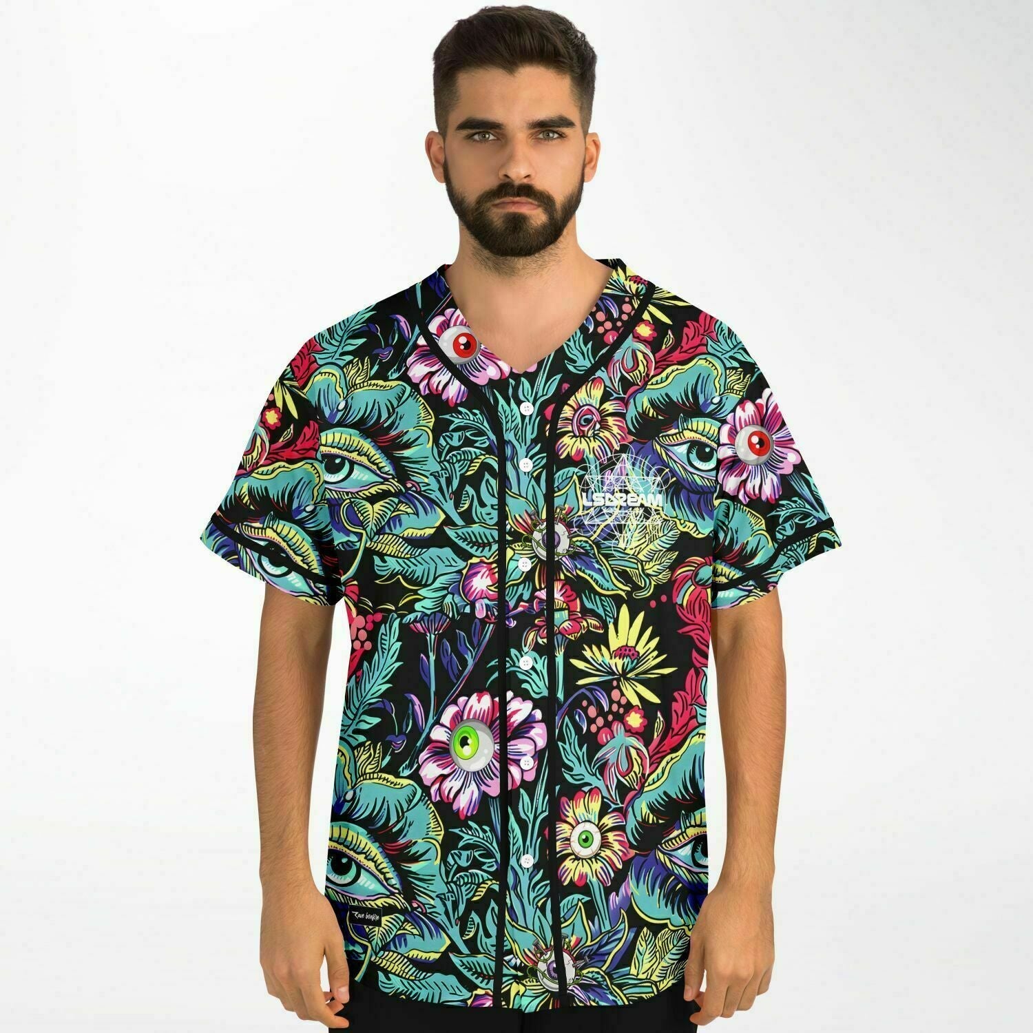 Succulents Baseball Jersey