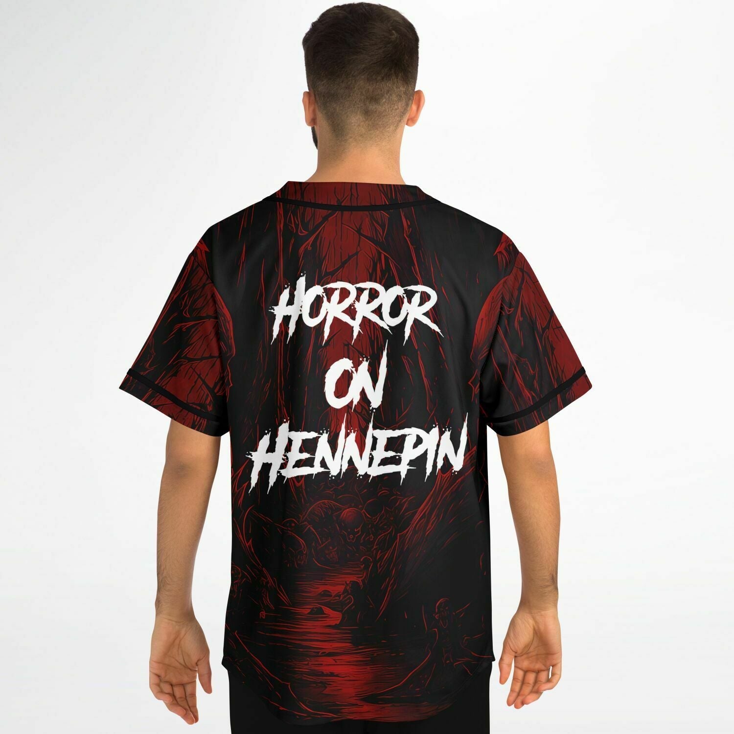 Horror on Hennepin Baseball Jersey