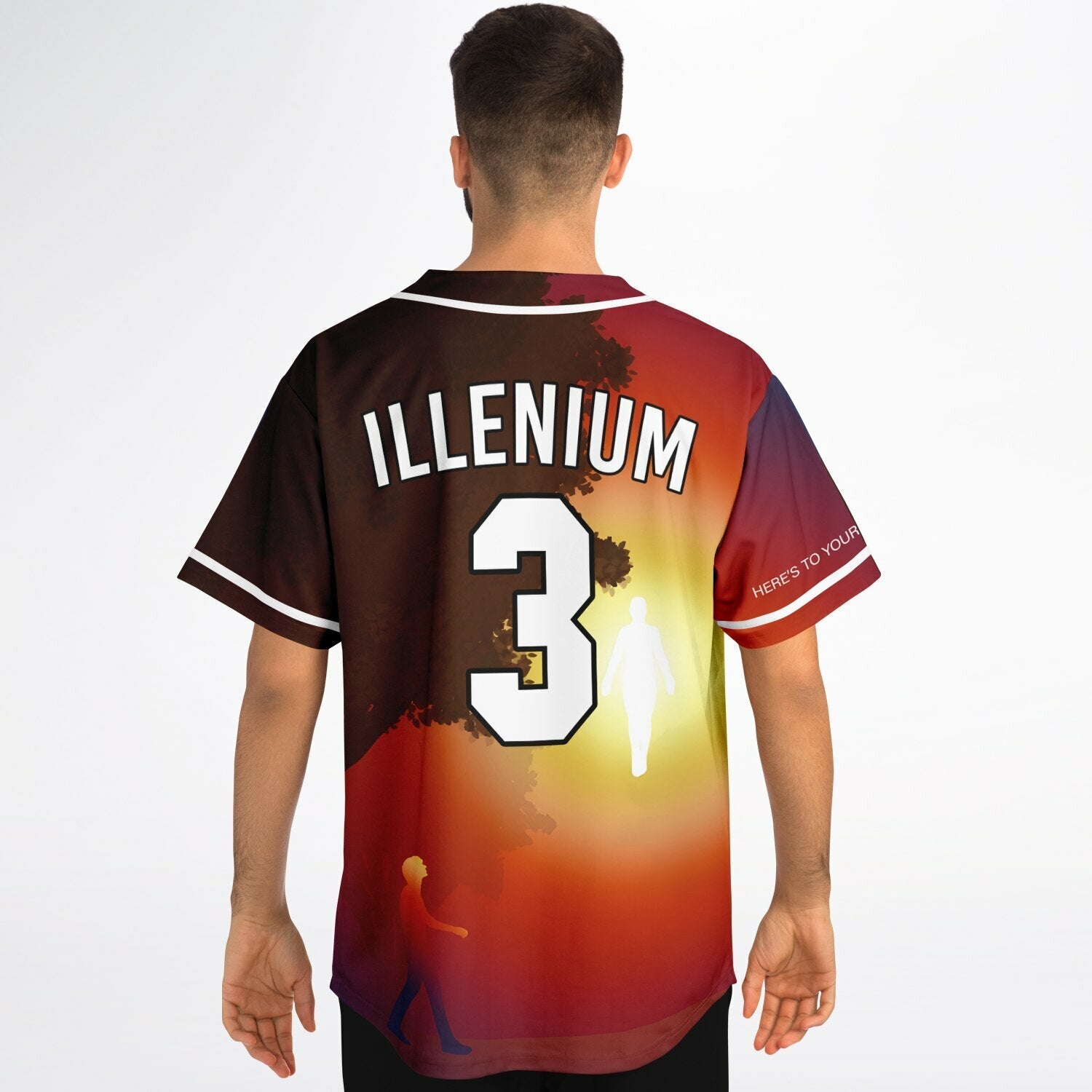 Azul custom Baseball Jersey