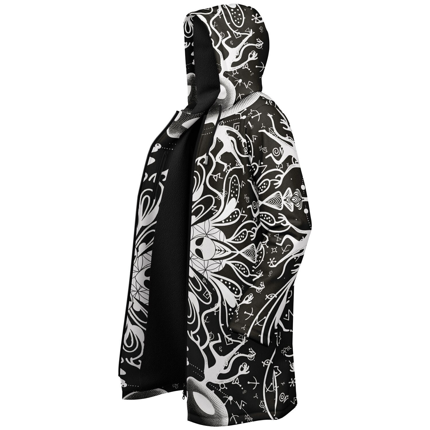 Stay weir Zipper Cloak