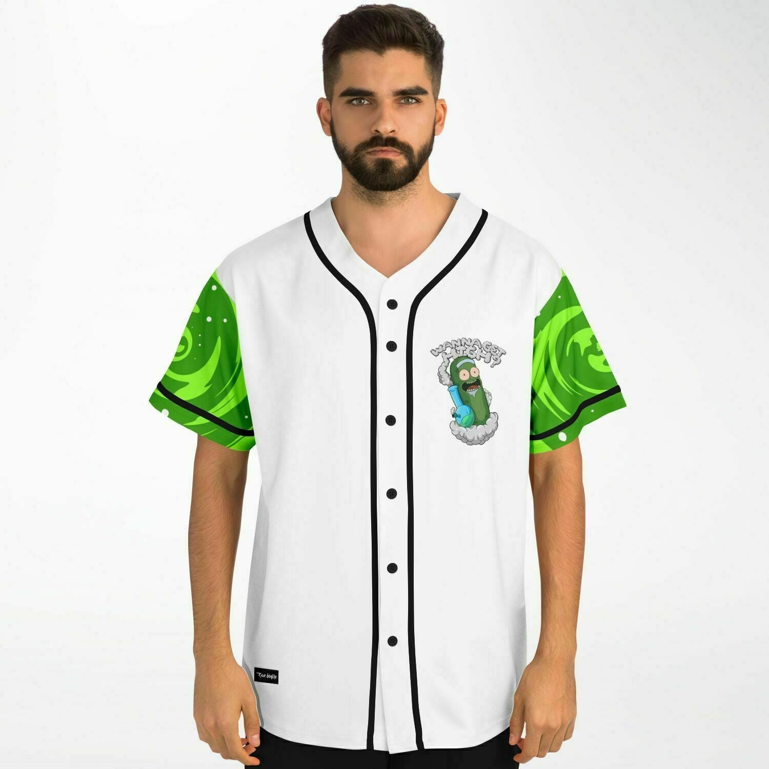 Wanna get high Baseball Jersey