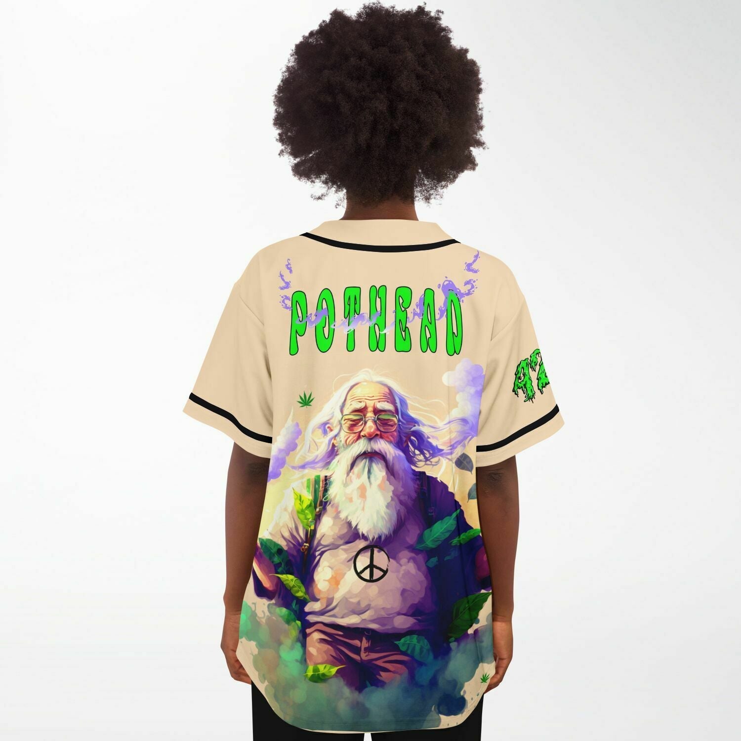 Pot Head rave baseball jersey