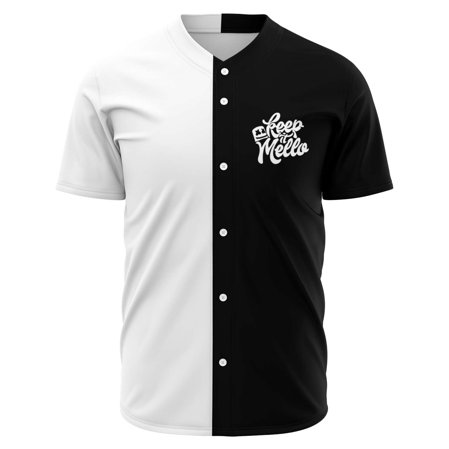 Custom black and white jersey by Marshmello