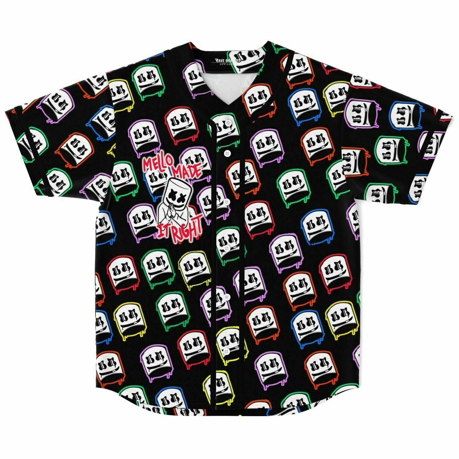 Colorful Marshmello jersey