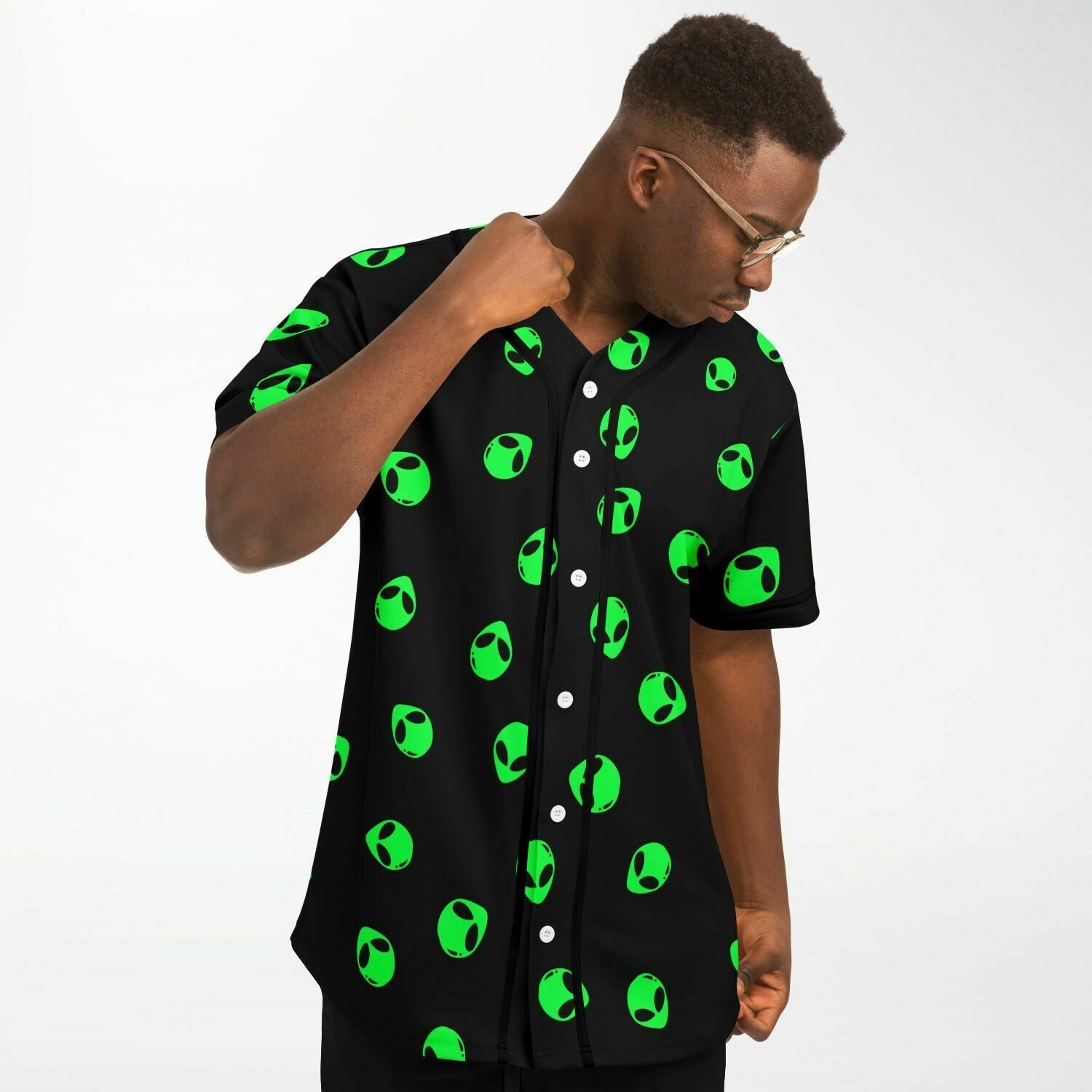 Straight outta area 51 baseball jersey