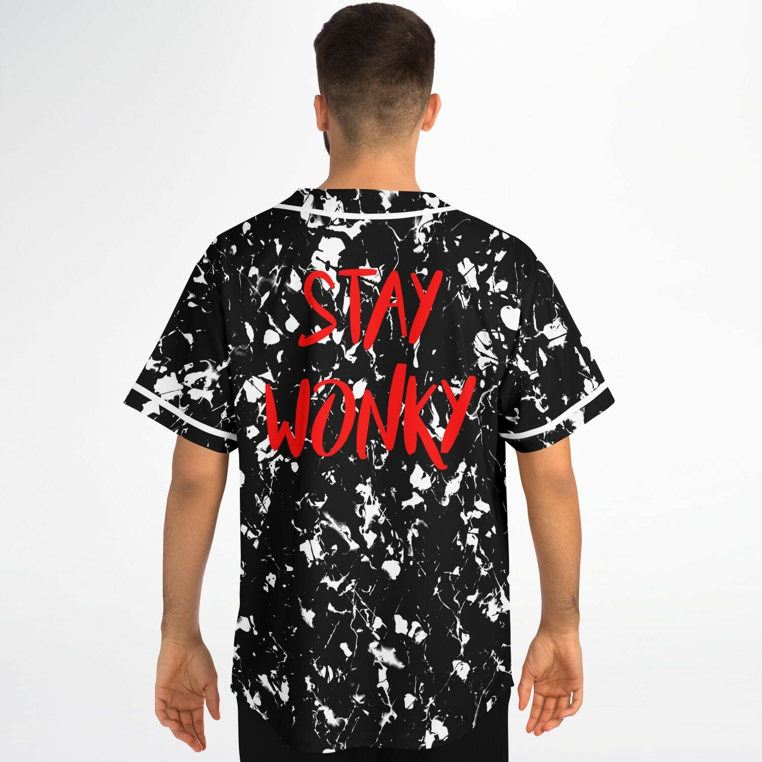 Stay wonky custom jersey