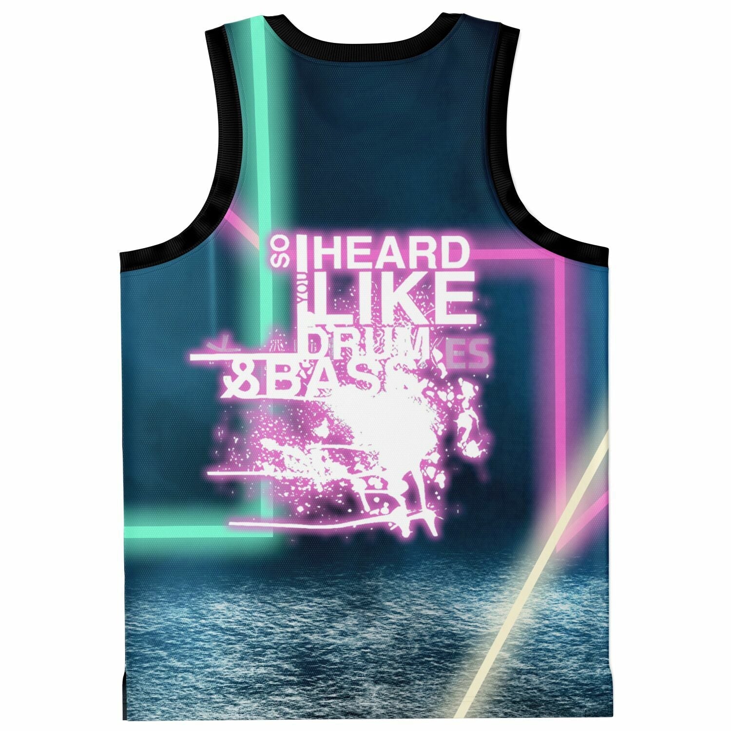 Drum & bass Basketball Jersey