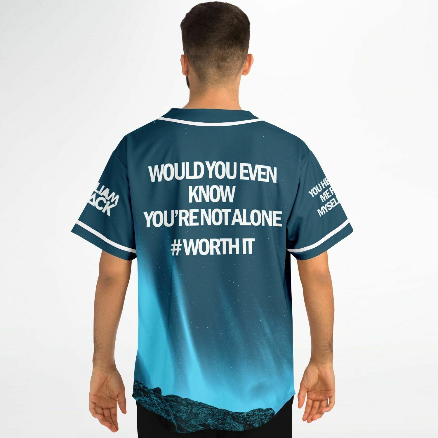 Michael custom Baseball Jersey V1