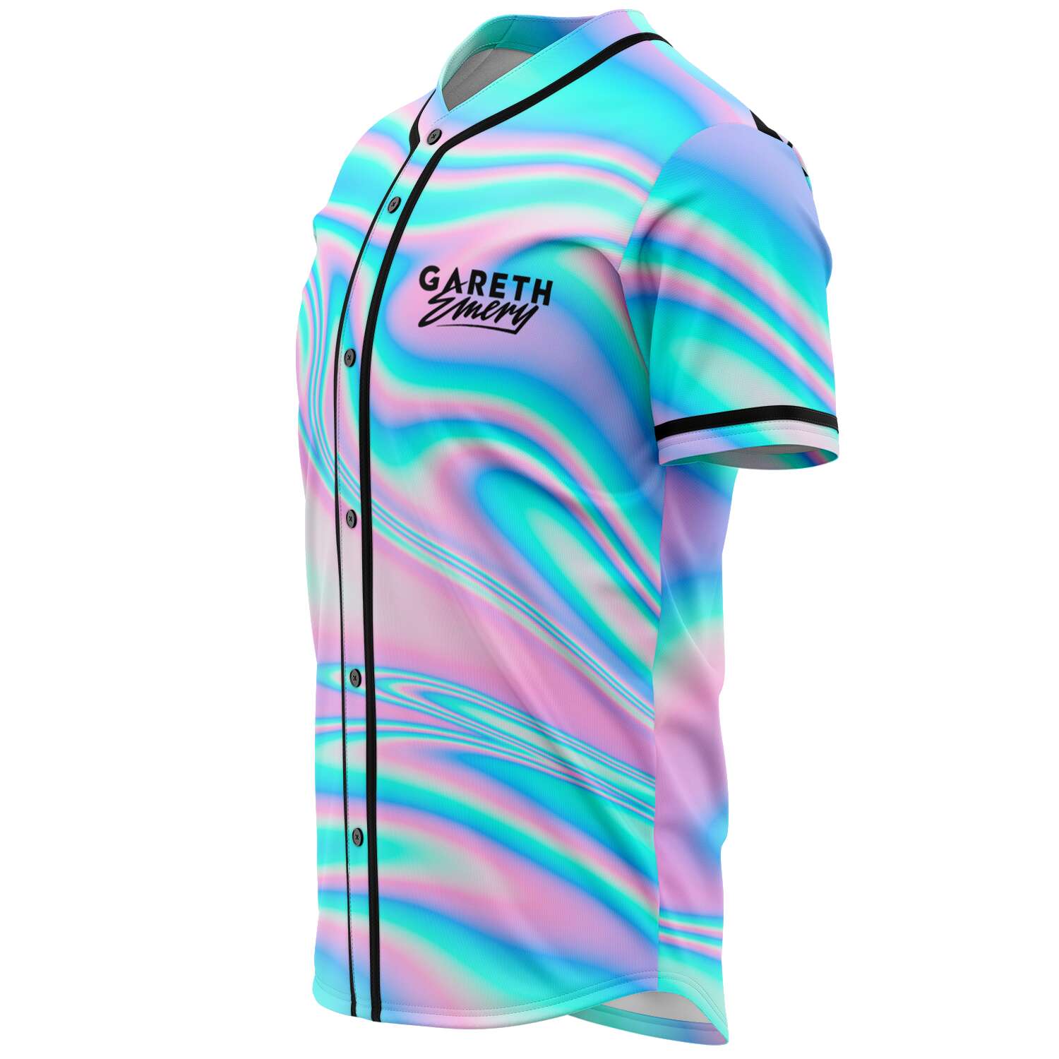 Blue Mallory gareth custom jersey