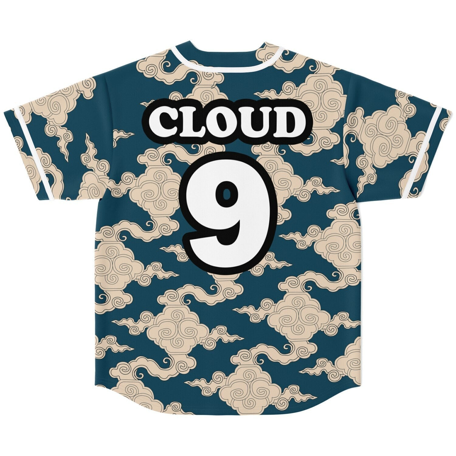 Cloud 9 custom Baseball Jersey