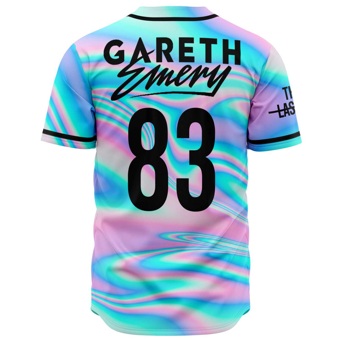 Blue Mallory gareth custom jersey