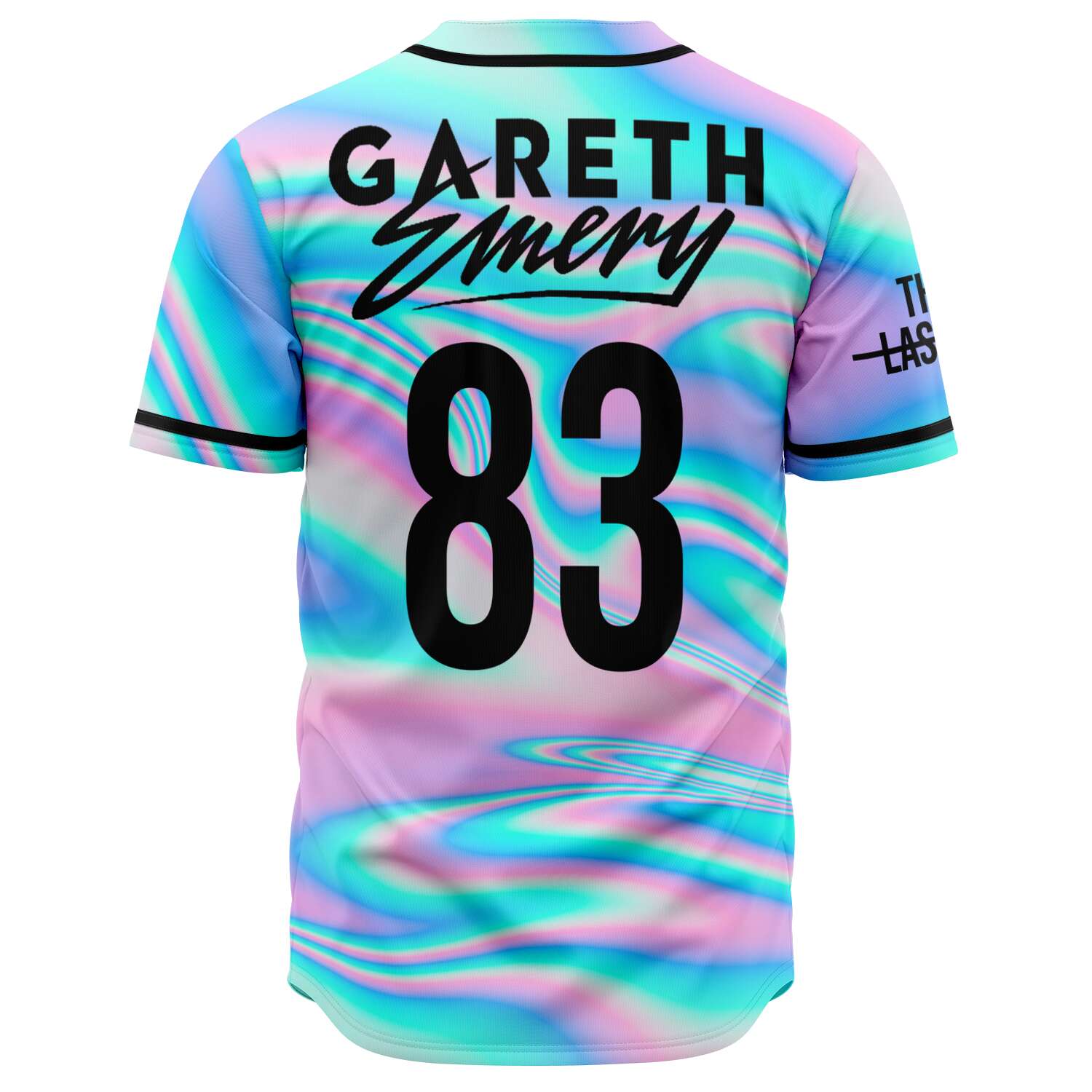 Blue Mallory gareth custom jersey