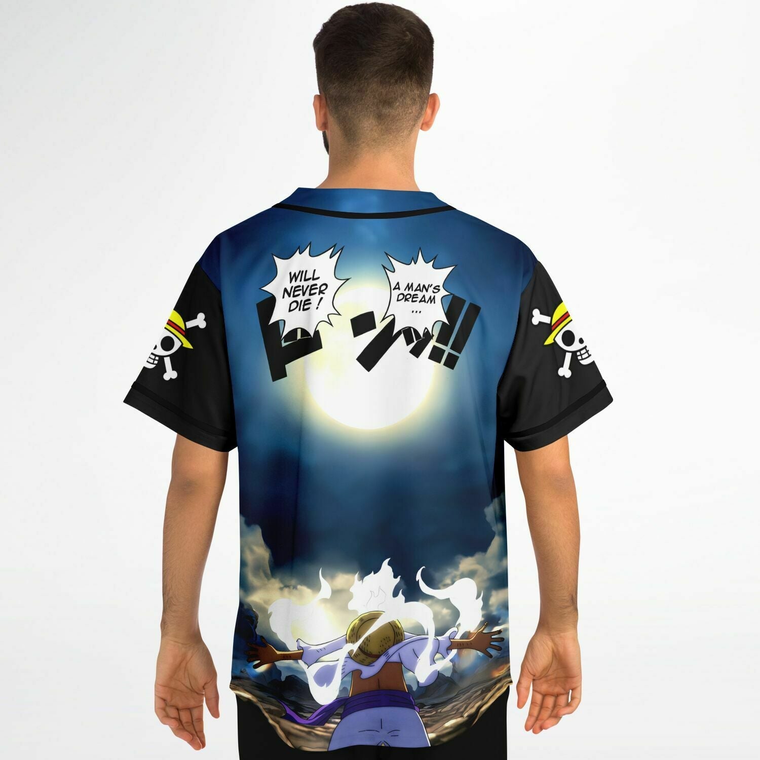 a man’s dream never die Baseball Jersey