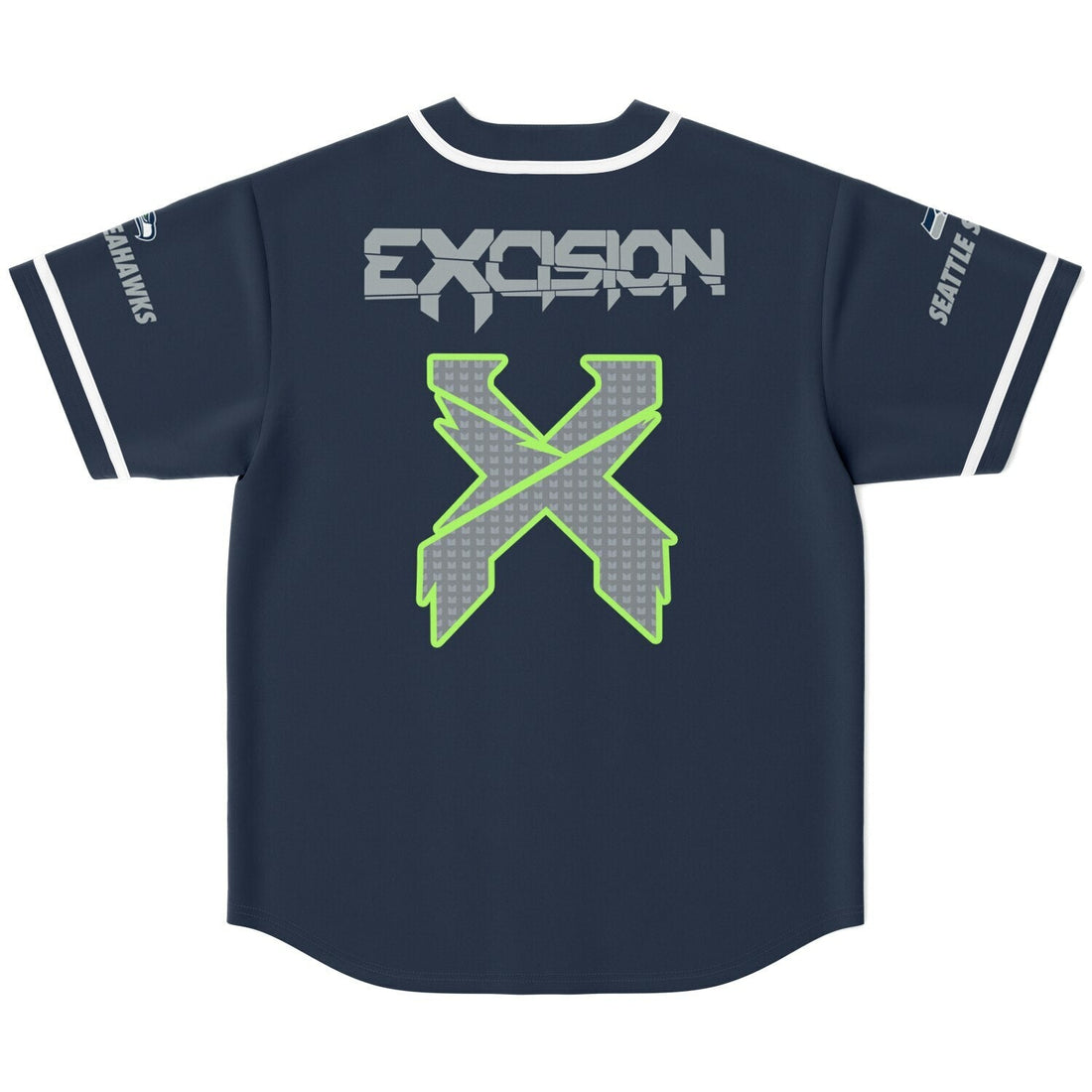 Seahawk custom Baseball Jersey