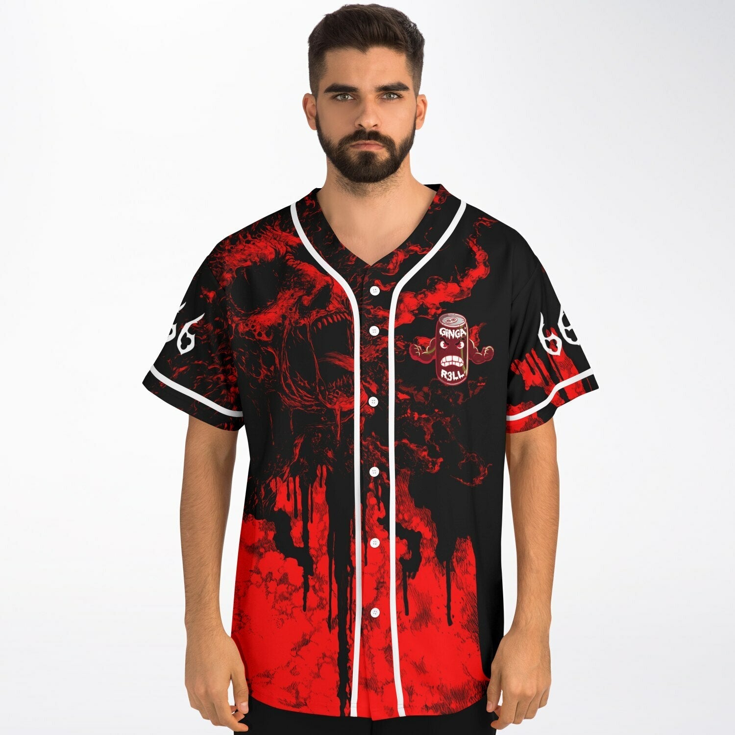 Ginga R3ll custom Baseball Jersey
