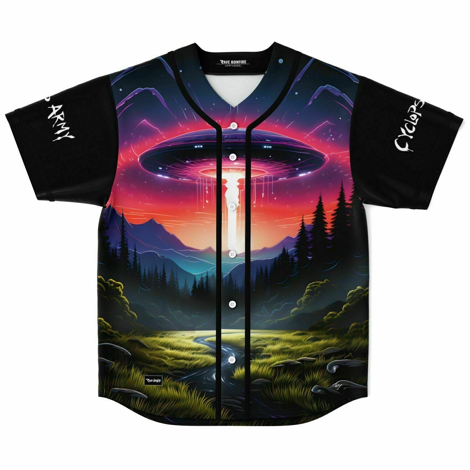 Cyclops Alien Baseball Jersey
