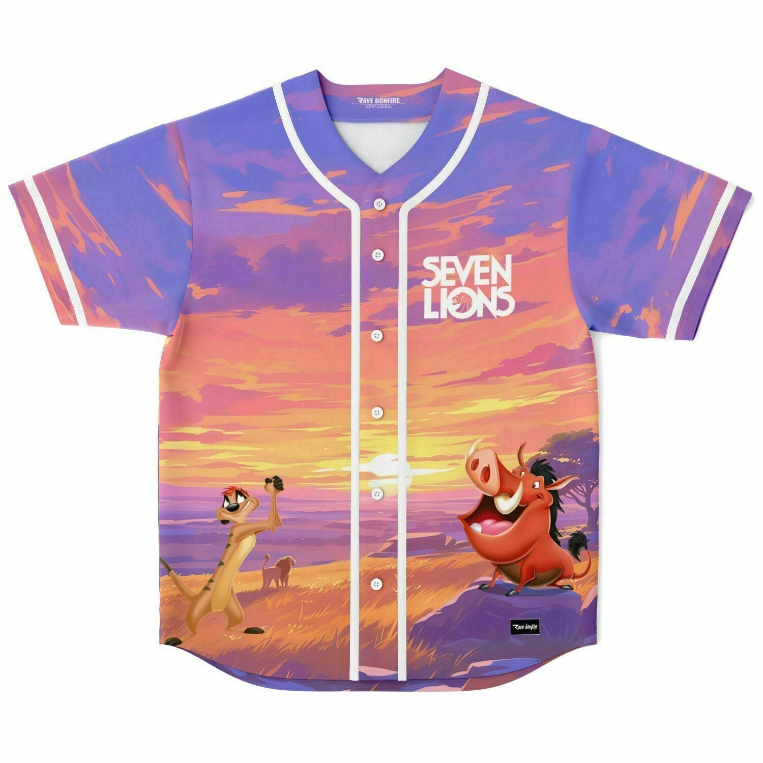 Lion King Baseball Jersey V1