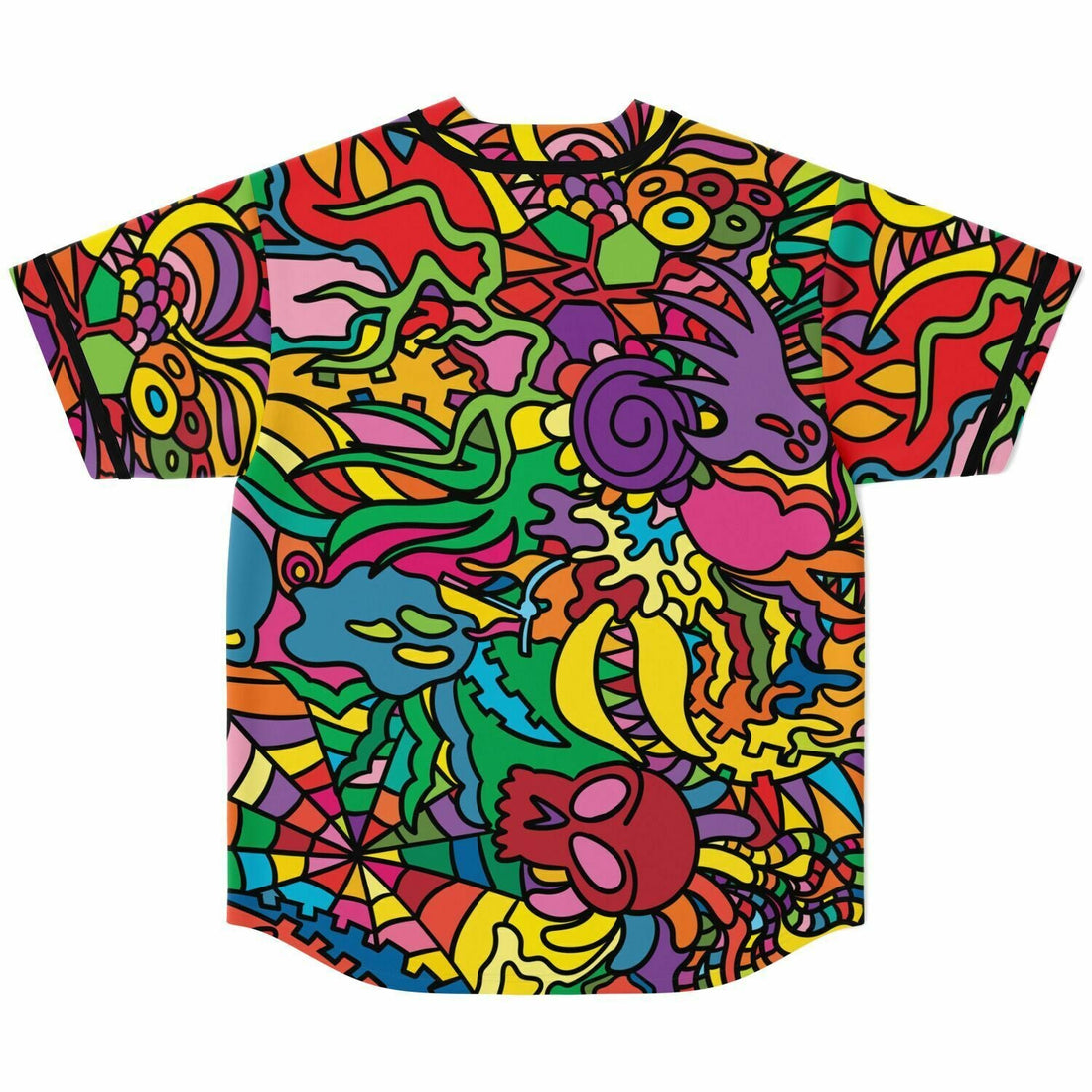 Halloween abstract Baseball Jersey