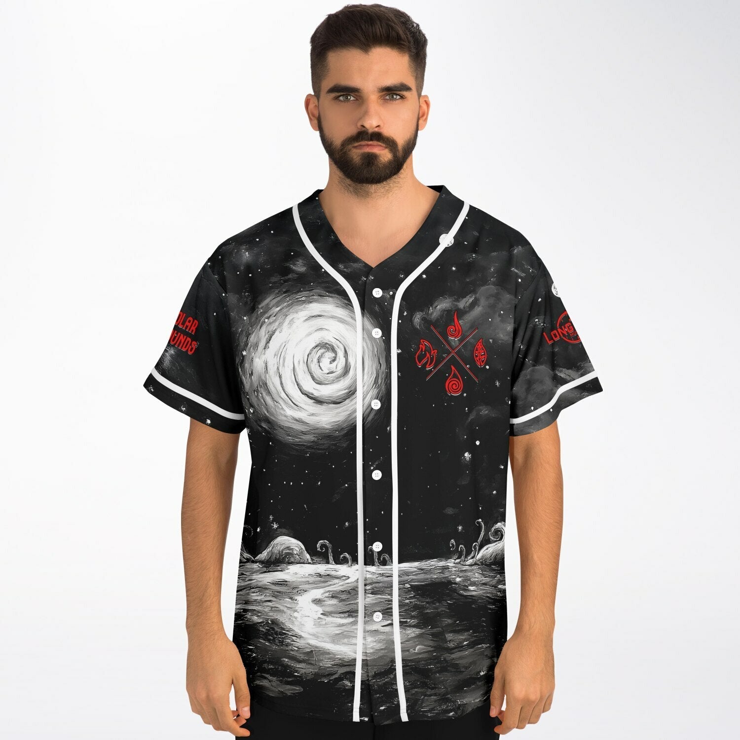 Elements night before litmas custom Baseball Jersey